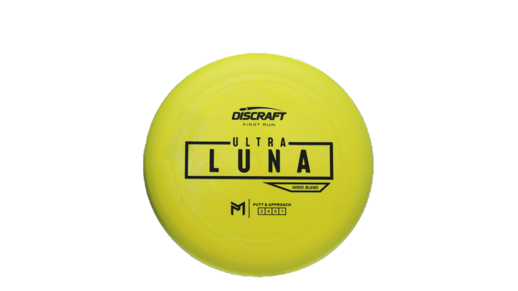 Discraft First Run Paul McBeth Putter Line Hard Ultra-Luna Putter Front View