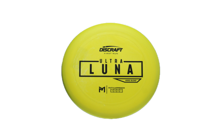 Discraft First Run Paul McBeth Putter Line Hard Ultra-Luna Putter Front View