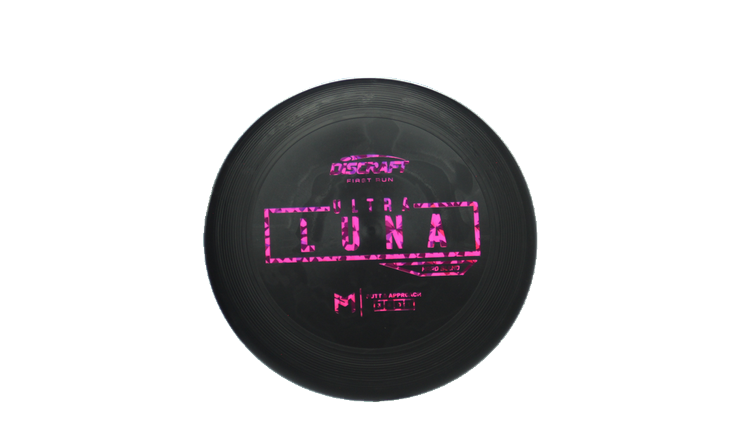 Discraft First Run Paul McBeth Putter Line Hard Ultra-Luna Putter Front View