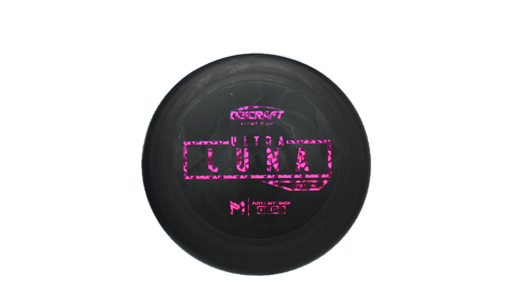 Discraft First Run Paul McBeth Putter Line Hard Ultra-Luna Putter Front View