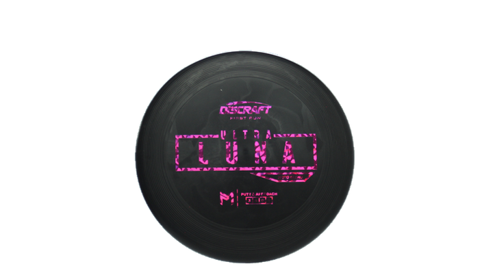 Discraft First Run Paul McBeth Putter Line Hard Ultra-Luna Putter Front View