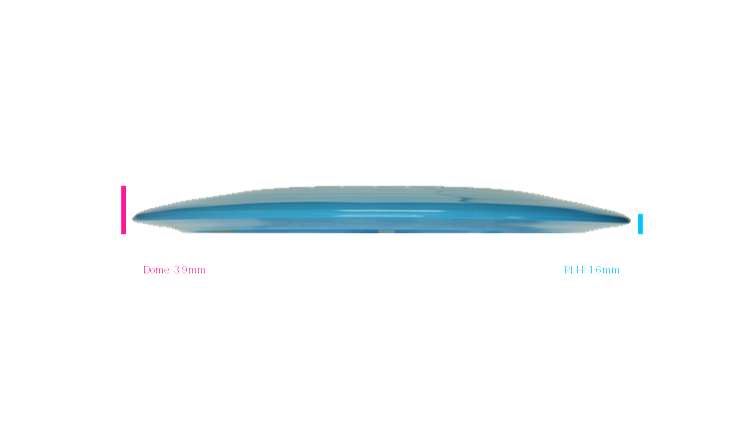 Discraft First Run Paul McBeth Ares Distance Driver Profile View