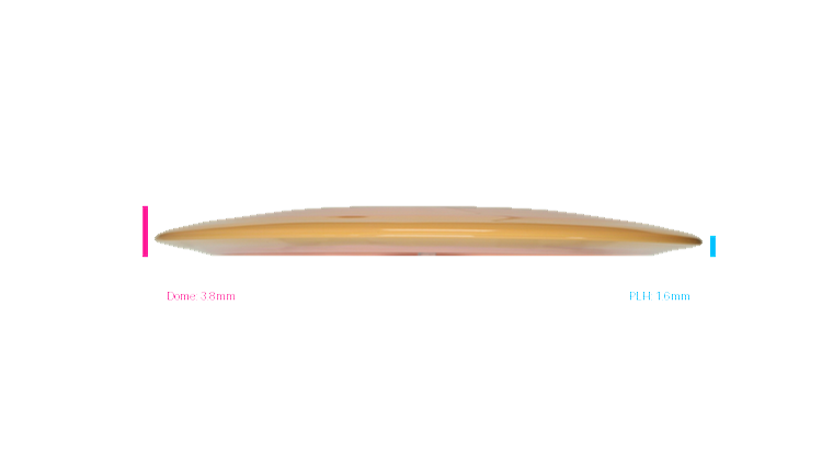 Discraft First Run Paul McBeth Ares Distance Driver Profile View