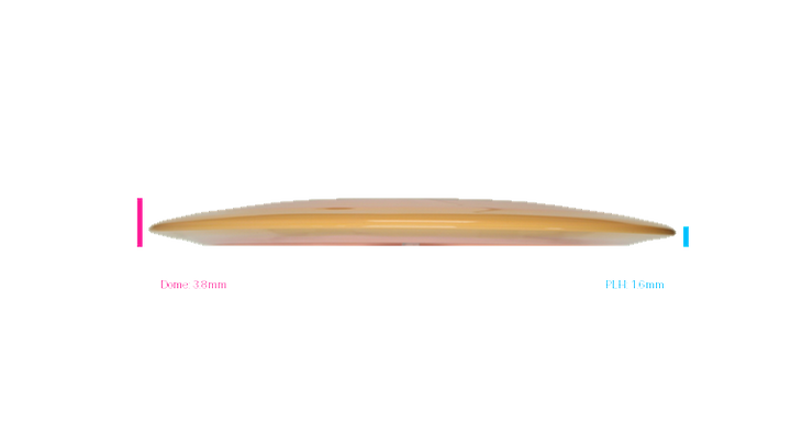 Discraft First Run Paul McBeth Ares Distance Driver Profile View