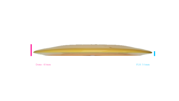 Discraft First Run Paul McBeth Ares Distance Driver Profile View