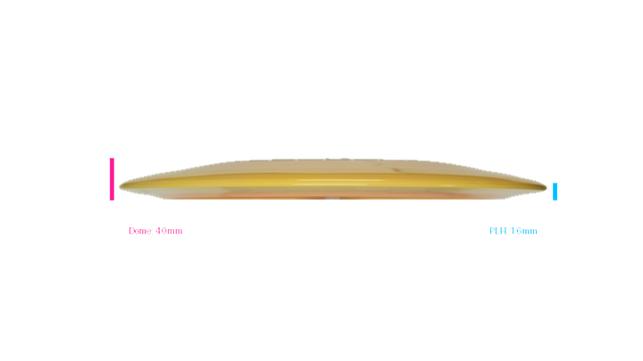 Discraft First Run Paul McBeth Ares Distance Driver Profile View