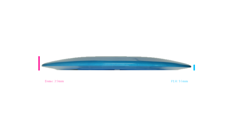 Discraft First Run Paul McBeth Ares Distance Driver Profile View