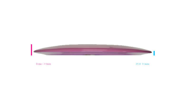 Discraft First Run Paul McBeth Ares Distance Driver Profile View