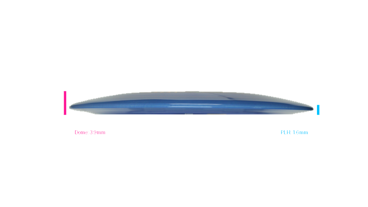 Discraft First Run Paul McBeth Ares Distance Driver Profile View