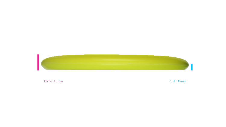 Discraft First Run Paul McBeth Putter Line Soft Ultra-Luna Putter Profile View