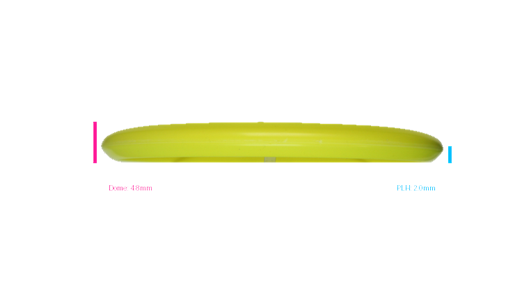 Discraft First Run Paul McBeth Putter Line Soft Ultra-Luna Putter Profile View