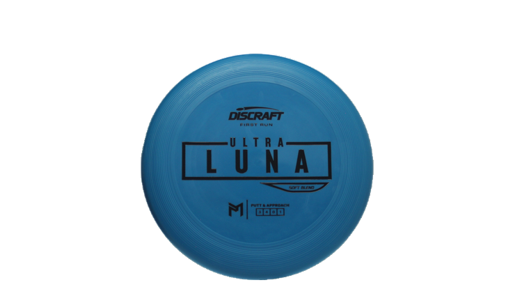 Discraft First Run Paul McBeth Putter Line Soft Ultra-Luna Putter Front View