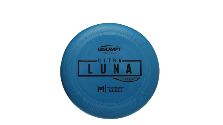 Discraft First Run Paul McBeth Putter Line Soft Ultra-Luna Putter Front View