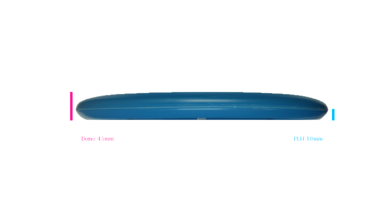 Discraft First Run Paul McBeth Putter Line Soft Ultra-Luna Putter Profile View