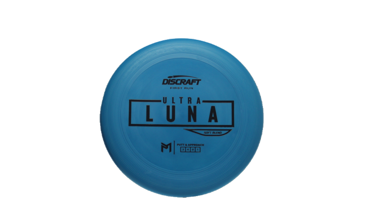 Discraft First Run Paul McBeth Putter Line Soft Ultra-Luna Putter Front View