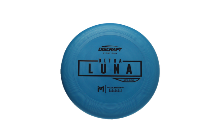 Discraft First Run Paul McBeth Putter Line Soft Ultra-Luna Putter Front View