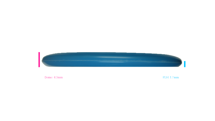 Discraft First Run Paul McBeth Putter Line Soft Ultra-Luna Putter Profile View