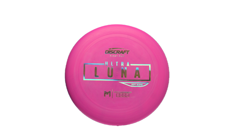 Discraft First Run Paul McBeth Putter Line Soft Ultra-Luna Putter Front View
