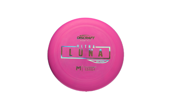 Discraft First Run Paul McBeth Putter Line Soft Ultra-Luna Putter Front View