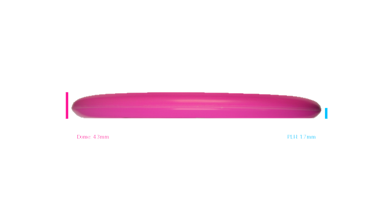 Discraft First Run Paul McBeth Putter Line Soft Ultra-Luna Putter Profile View