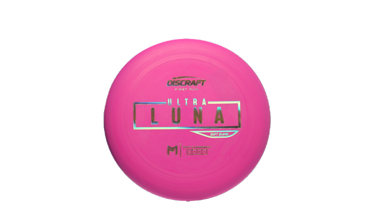 Discraft First Run Paul McBeth Putter Line Soft Ultra-Luna Putter Front View