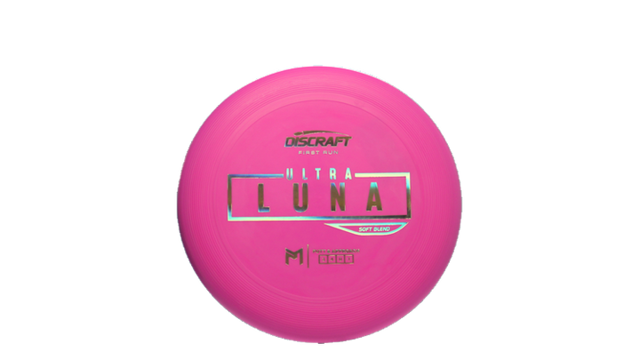 Discraft First Run Paul McBeth Putter Line Soft Ultra-Luna Putter Front View