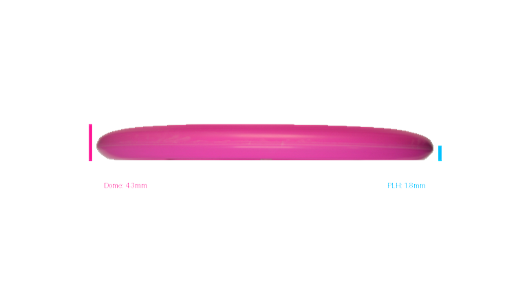Discraft First Run Paul McBeth Putter Line Soft Ultra-Luna Putter Profile View