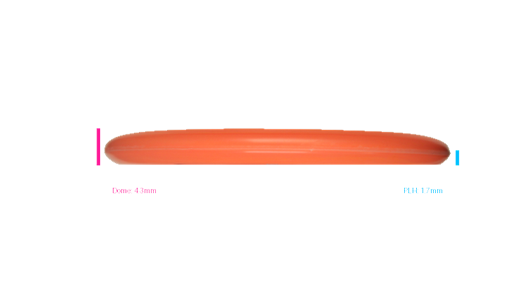 Discraft First Run Paul McBeth Putter Line Soft Ultra-Luna Putter Profile View