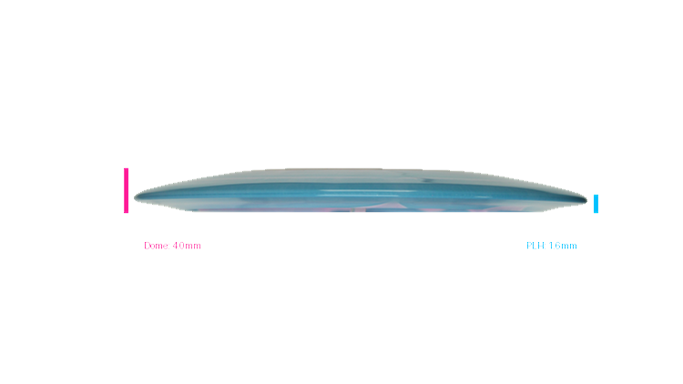 Discraft First Run Paul McBeth Ares Distance Driver Profile View