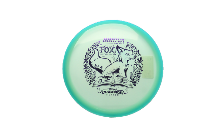 Innova 2026 Emily Weatherman Tour Series Proto Glow Halo Champion Fox Midrange Front View