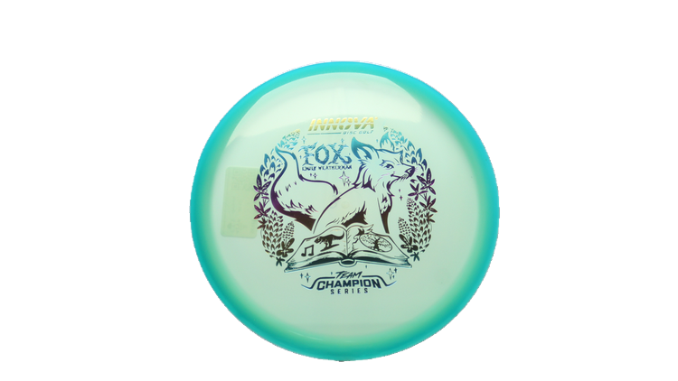 Innova 2026 Emily Weatherman Tour Series Proto Glow Halo Champion Fox Midrange Front View