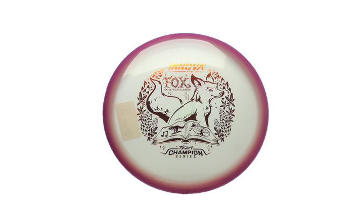 Innova 2026 Emily Weatherman Tour Series Proto Glow Halo Champion Fox Midrange Front View