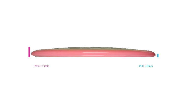 Innova 2026 Emily Weatherman Tour Series Proto Glow Halo Champion Fox Midrange Profile View