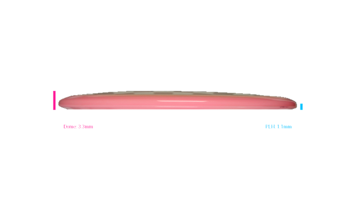 Innova 2026 Emily Weatherman Tour Series Proto Glow Halo Champion Fox Midrange Profile View