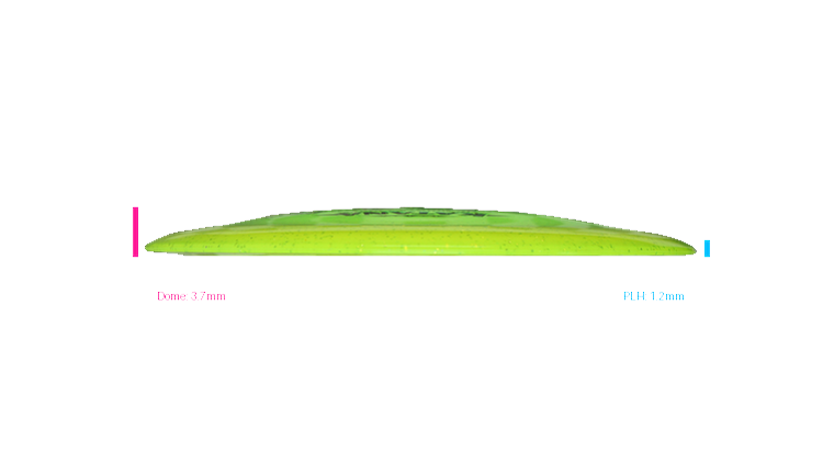 Innova 2026 Kat Mertsch Tour Series Metal Flake Champion Katana Distance Driver Profile View