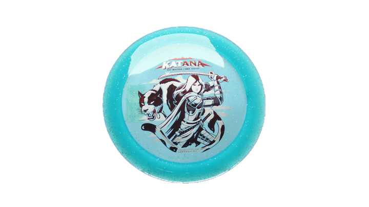 Innova 2026 Kat Mertsch Tour Series Metal Flake Champion Katana Distance Driver Front View