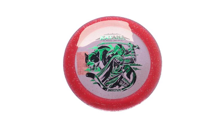 Innova 2026 Kat Mertsch Tour Series Metal Flake Champion Katana Distance Driver Front View