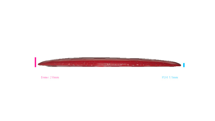 Innova 2026 Kat Mertsch Tour Series Metal Flake Champion Katana Distance Driver Profile View