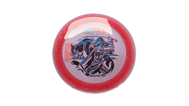 Innova 2026 Kat Mertsch Tour Series Metal Flake Champion Katana Distance Driver Front View