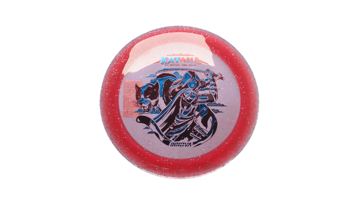 Innova 2026 Kat Mertsch Tour Series Metal Flake Champion Katana Distance Driver Front View