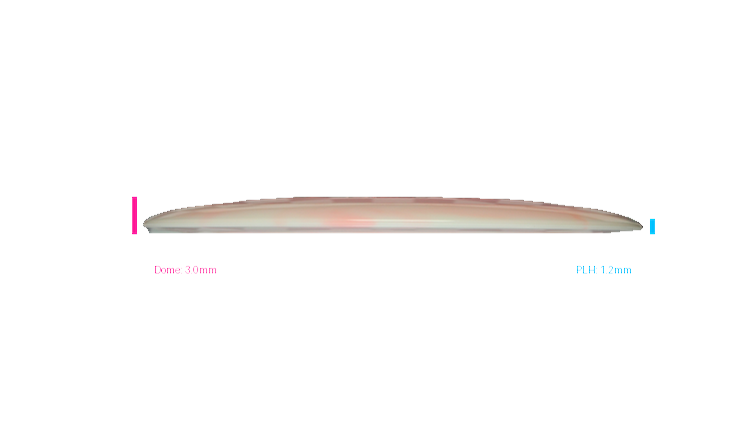 Innova 2026 Juliana Korver Tour Series Proto Glow Halo Star Mamba Distance Driver Profile View