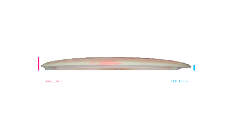 Innova 2026 Juliana Korver Tour Series Proto Glow Halo Star Mamba Distance Driver Profile View