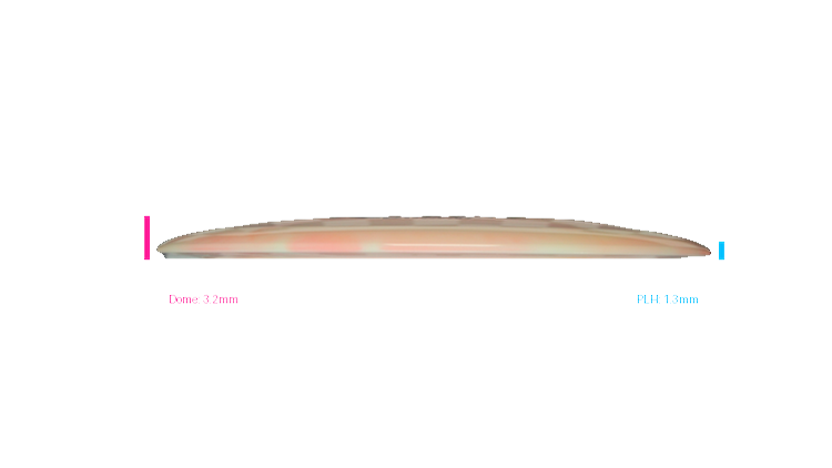 Innova 2026 Juliana Korver Tour Series Proto Glow Halo Star Mamba Distance Driver Profile View