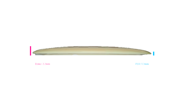 Innova 2026 Juliana Korver Tour Series Proto Glow Halo Star Mamba Distance Driver Profile View
