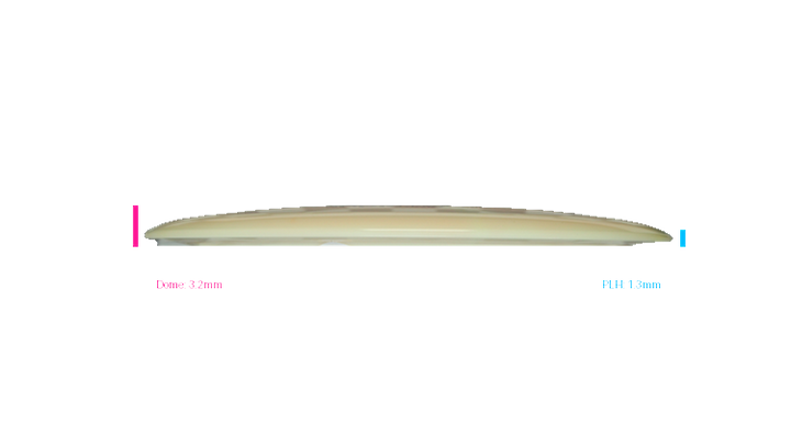 Innova 2026 Juliana Korver Tour Series Proto Glow Halo Star Mamba Distance Driver Profile View