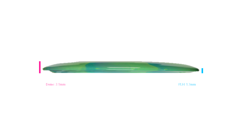 Streamline St. Jude Edition Cosmic Neutron Shift Fairway Driver Profile View