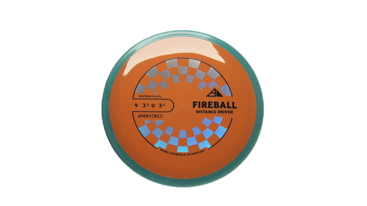 Axiom Neutron Fireball Fairway Driver Front View