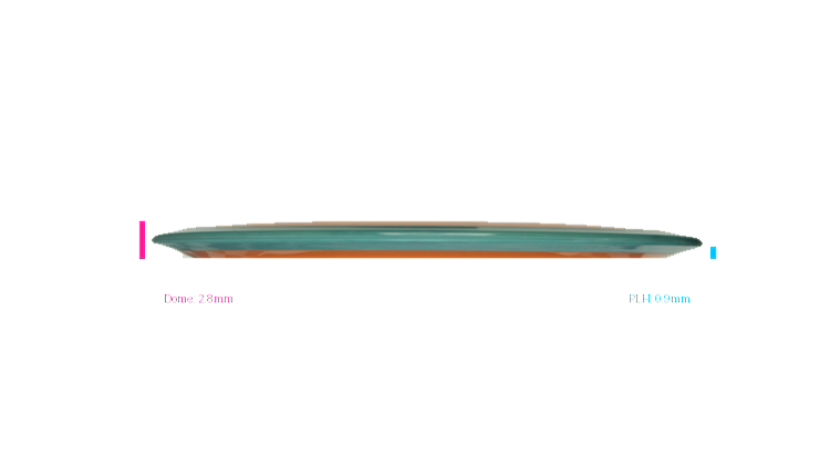 Axiom Neutron Fireball Fairway Driver Profile View