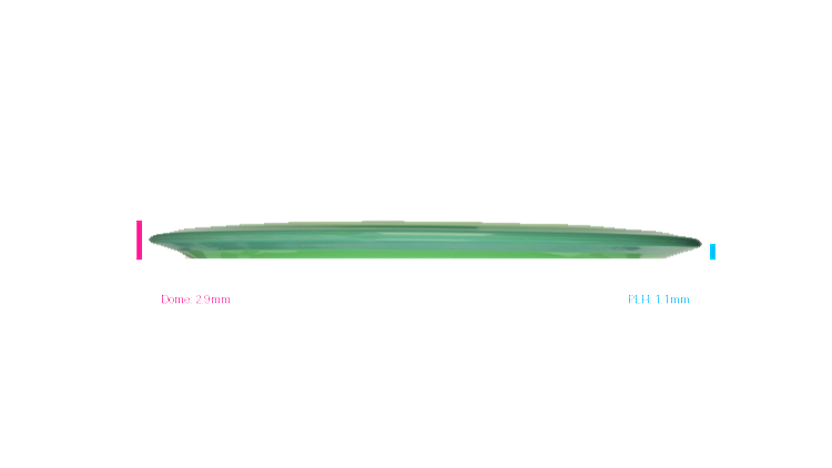 Axiom Neutron Fireball Fairway Driver Profile View
