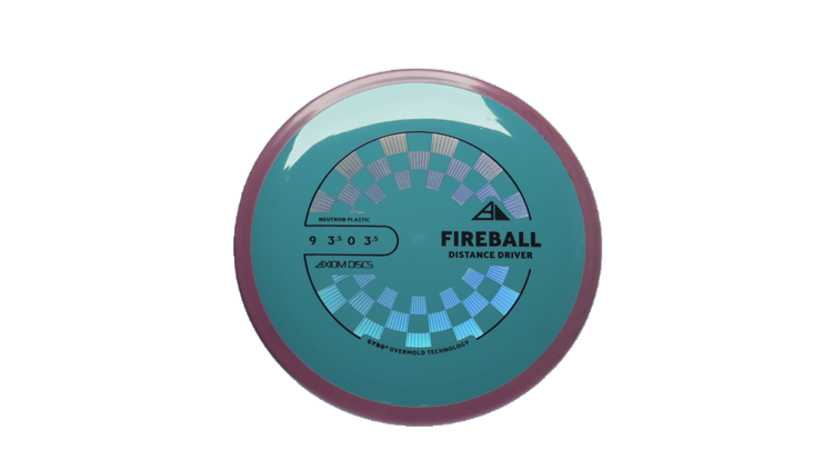 Axiom Neutron Fireball Fairway Driver Front View